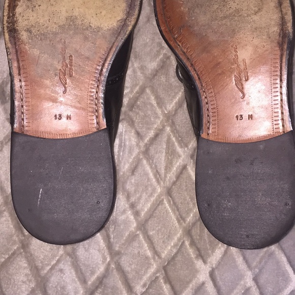 Black Mezlan Oxford Shoes 13M main image 5